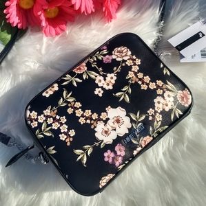Nine West Black Floral Madelain Crossbody Bag